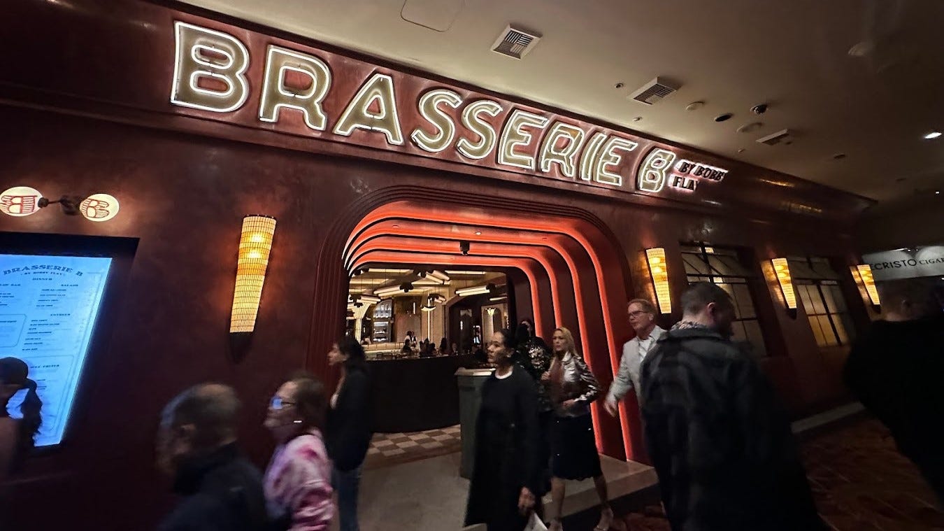 Brasserie B Entrance Caesars Palace