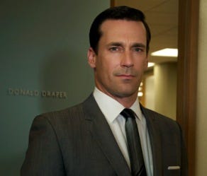 Don Draper from Mad Men.