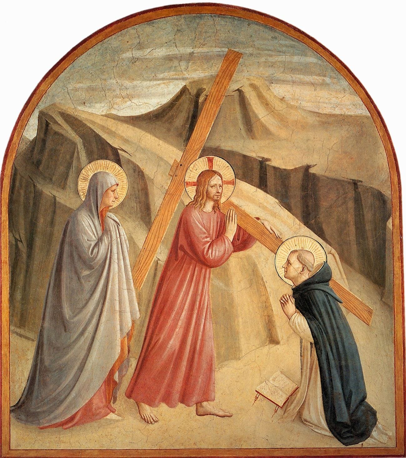 Christ Carrying the Cross by Fra Angelico | Fra angelico, Art ...