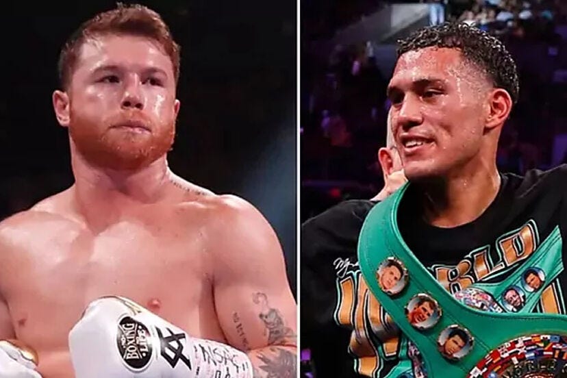 Boxing: David Benavidez bashes Canelo once again: 'He knows I'm the biggest  threat at 168' | Marca