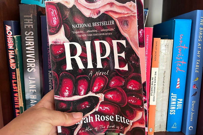 Cover of Ripe by Sarah Rose Etter.