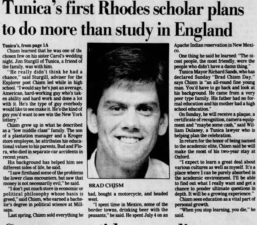 Chism Rhodes Schollar