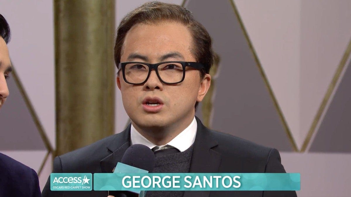 'SNL': Bowen Yang's George Santos Claims He's Tom Cruise in Cold Open Oscars Red Carpet Parody ...