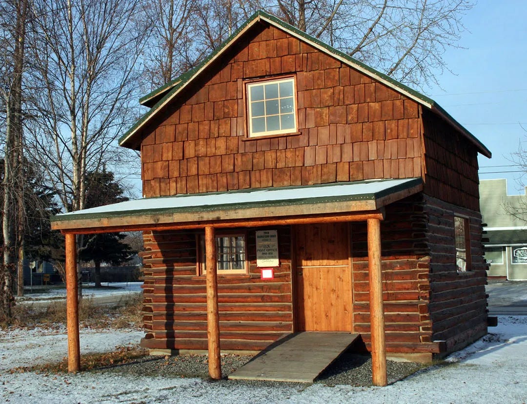 Original Soldotna, Alaska Post Office.