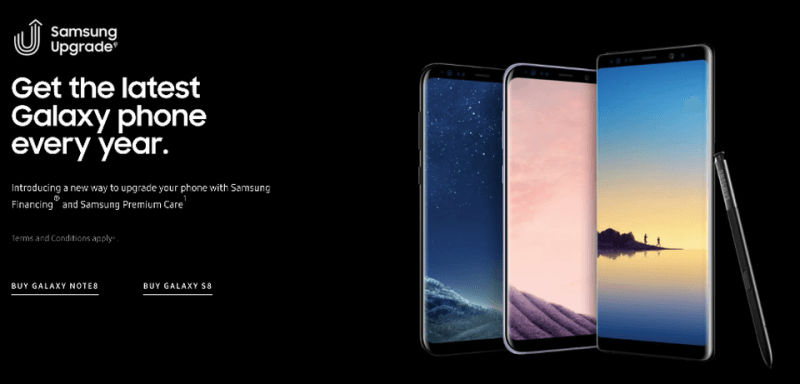 samsung s9 upgrade has a big catch with money