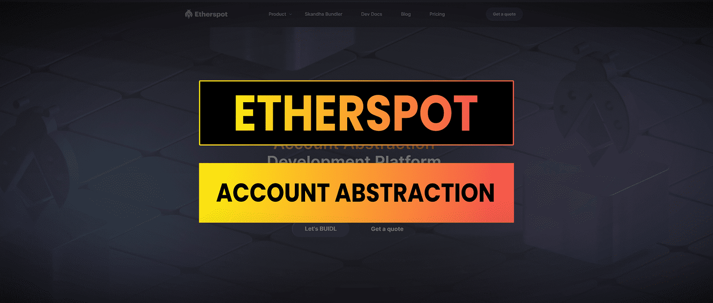 Etherspot Account Abstraction Tutorial