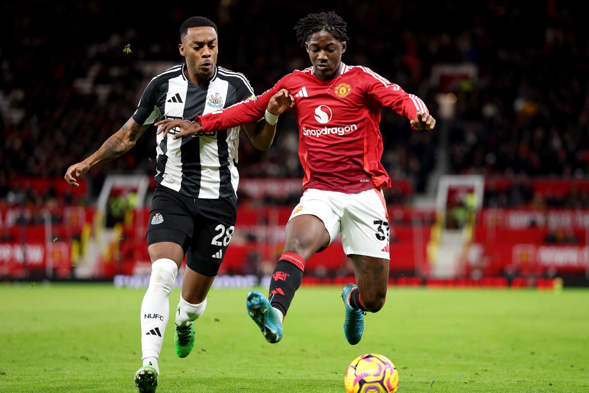 Kobbie Mainoo's impressive stats in Utd vs Newcastle