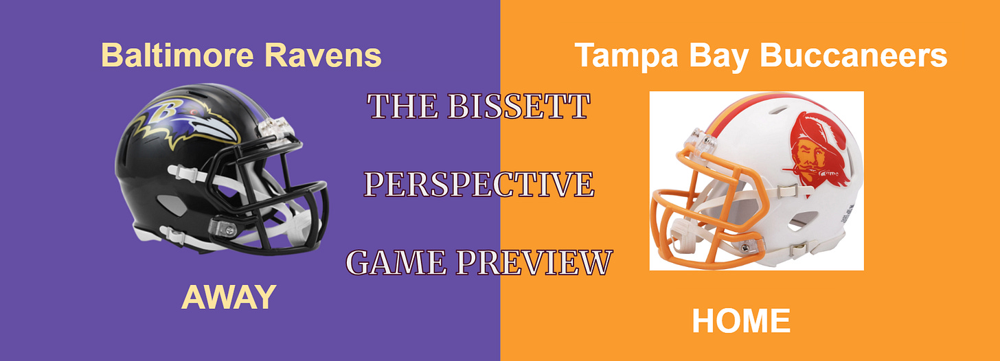 Matchup Preview Baltimore Ravens (3.5) Tampa Bay Buccaneers O/U 50