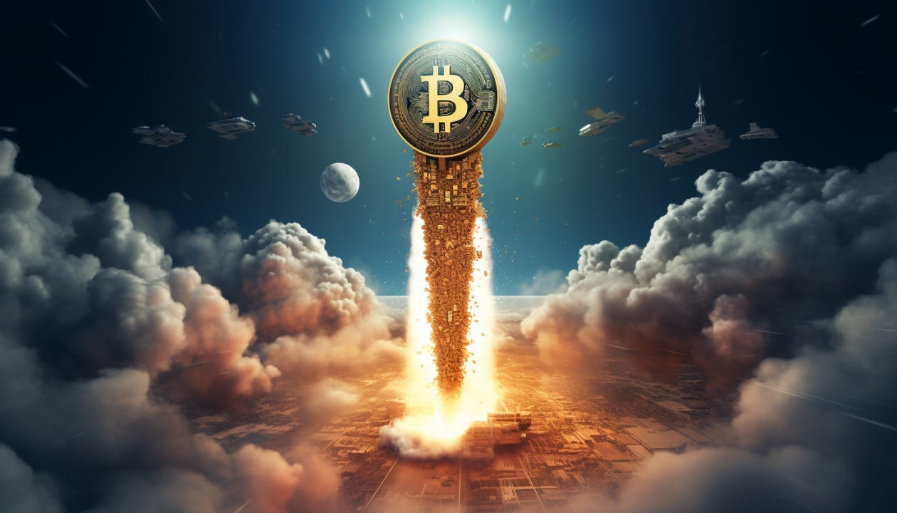 Crypto Rocket Relaunched: Bitcoin Blasts Beyond Predictions! ...?