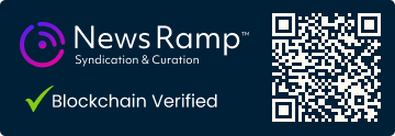 Blockchain Registration, Verification & Enhancement provided by NewsRamp™