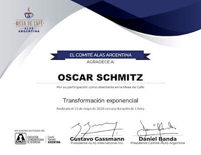 Participación Alas Argentina Seguridad Oscar Schmitz
