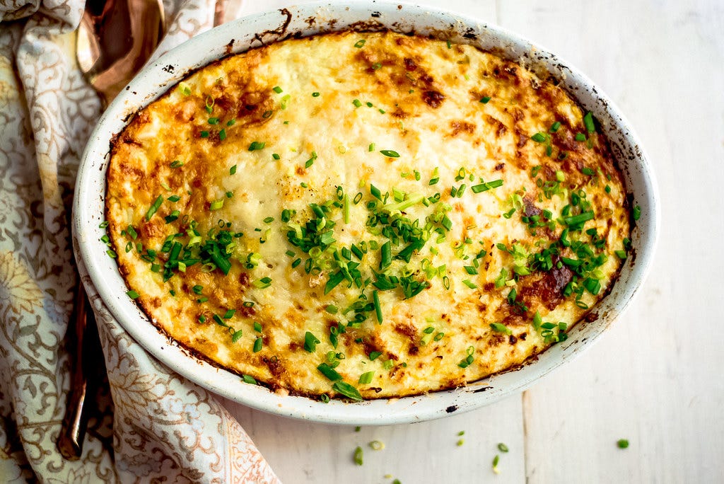 Savory Turkish Zucchini Pie with ricotta and gruyere.