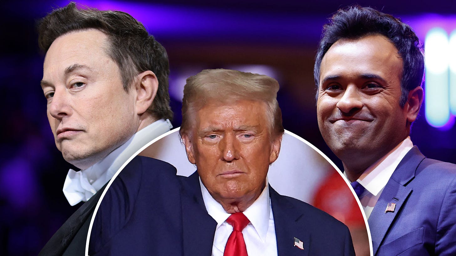 Donald Trump Taps Elon Musk And Vivek Ramaswamy To Lead 'Department of  Government Efficiency'