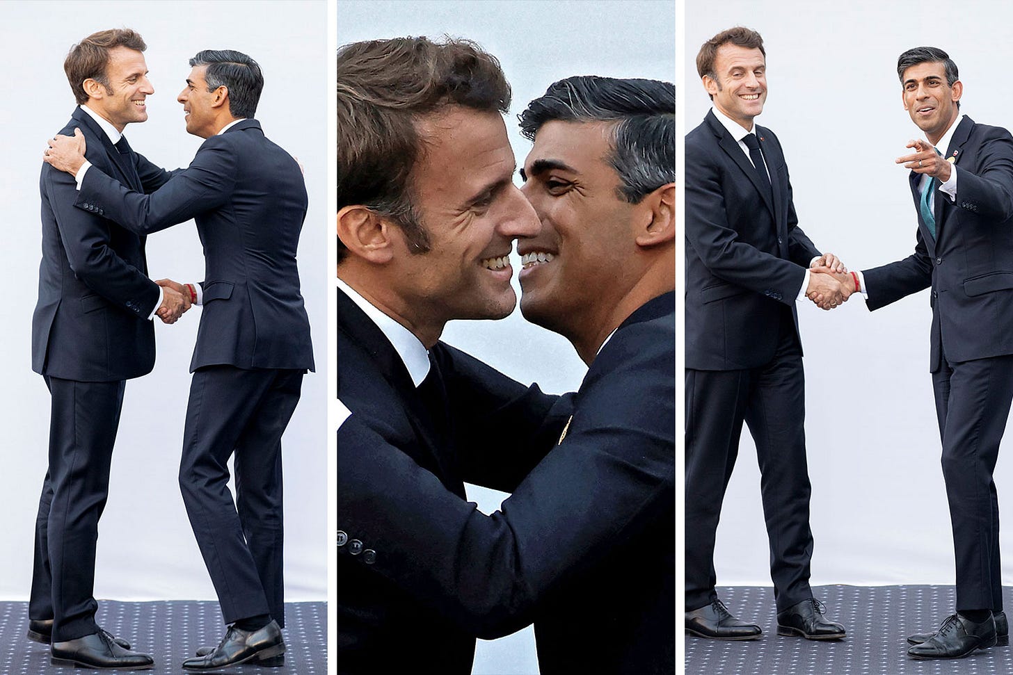 Le Bromance! When Rishi Sunak met Emmanuel Macron