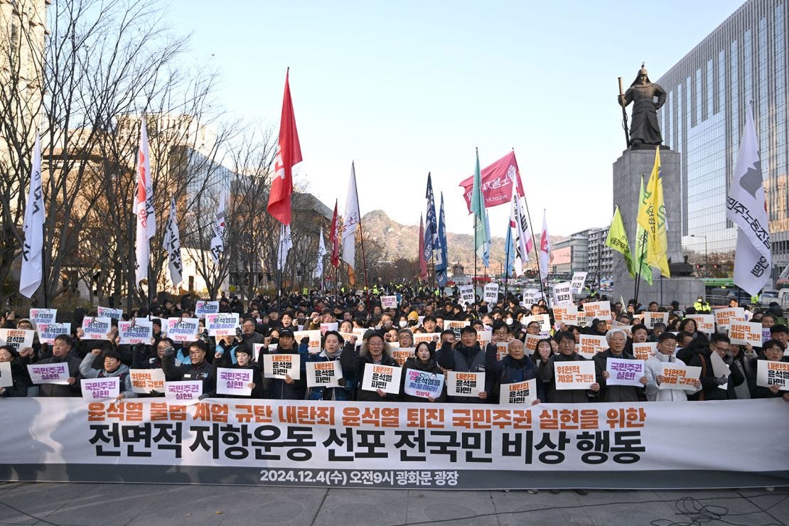 What is martial law and what has happened in South Korea? | CNN