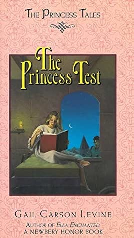the princess test cover, a young woman sitting on a mattress reading a book by candlelight