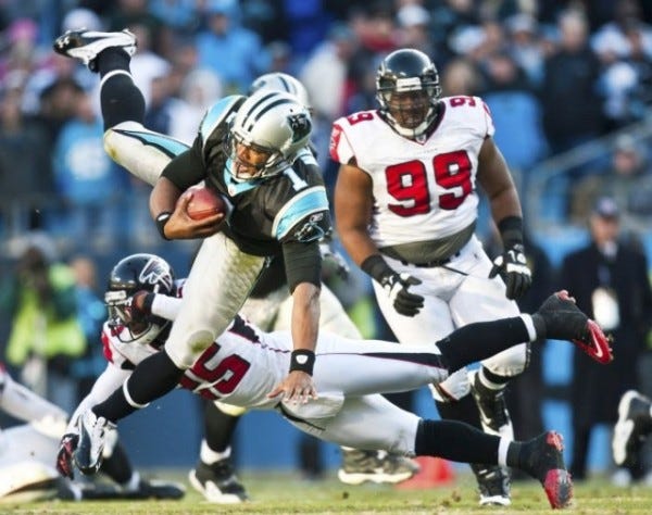 atlanta falcons lost to carolina panthers game 2015