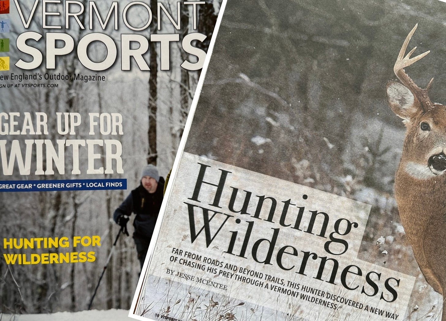 Jesse McEntee's Hunting Wilderness article