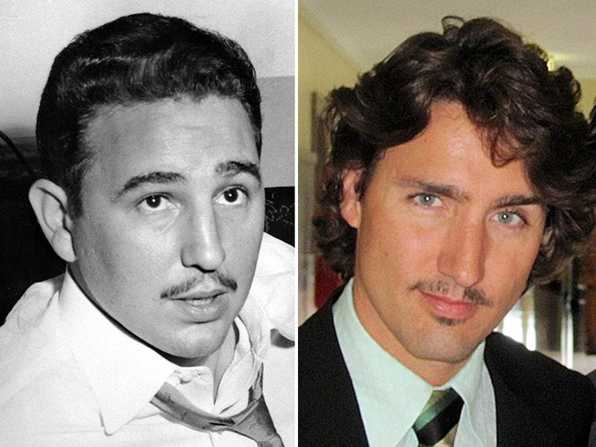 Author reveals how Canadian PM Justin Trudeau really is Fidel Castro’s