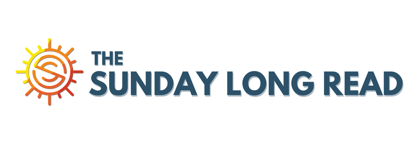 The Sunday Long Read - The best longform journalism. Every Sunday.