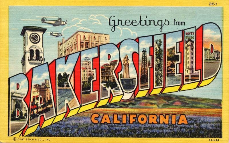 Vintage postcards: Greetings from Bakersfield's past | Archives |  bakersfield.com
