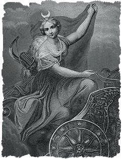 The Roman Goddess Luna