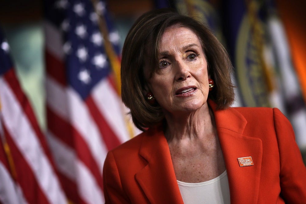 nancy pelosi not impeaching yet prison instead