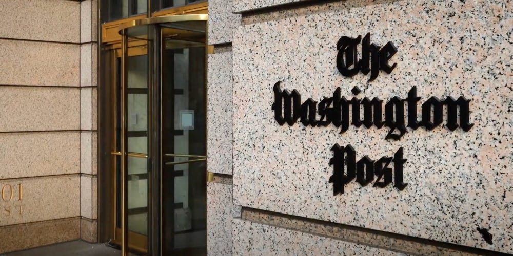 BREAKING: Washington Post to cut 240 positions as Americans turn away from corporate media