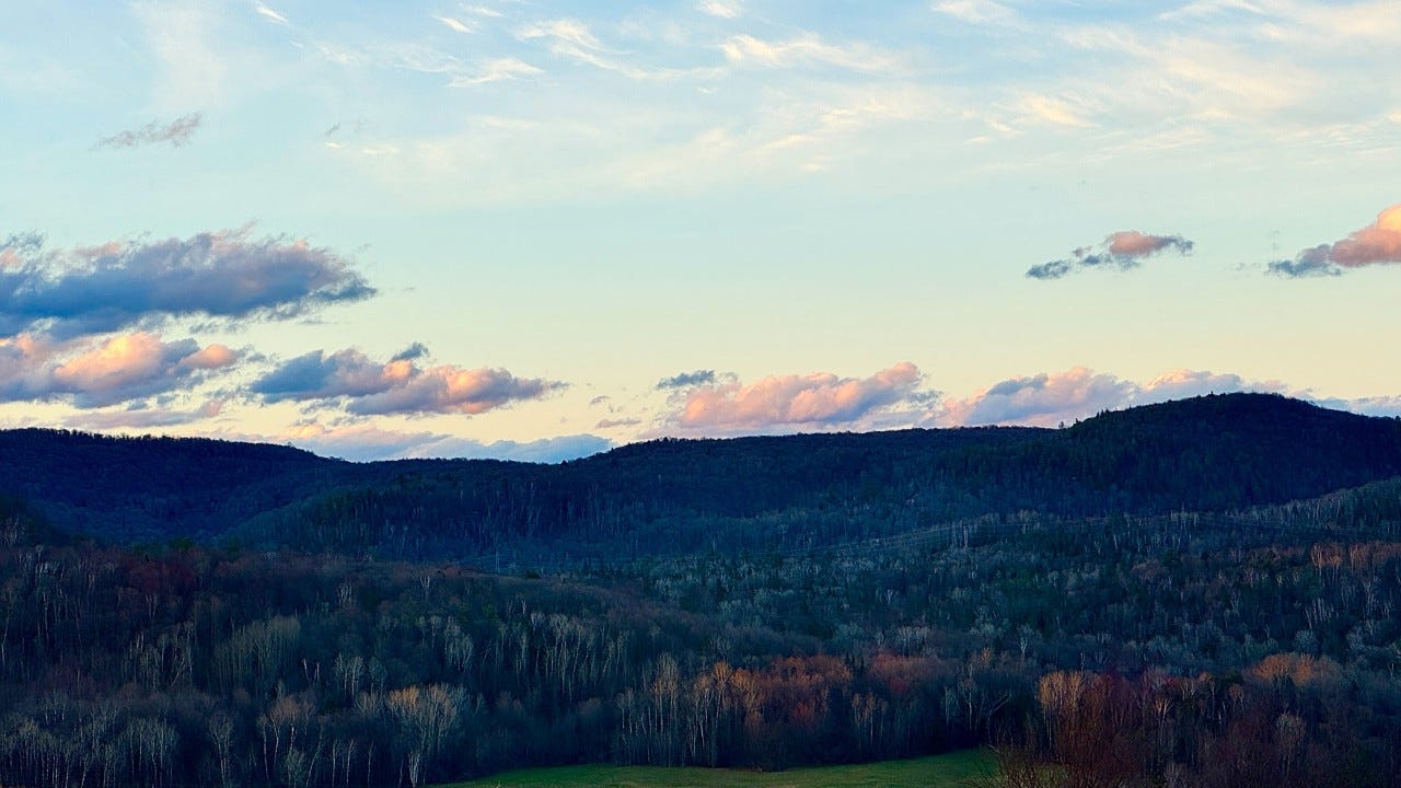 From Bellevue, Wa ... to la belle vue des Laurentides  