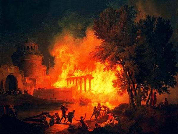The Great Fire of Rome | Archeoguidaroma