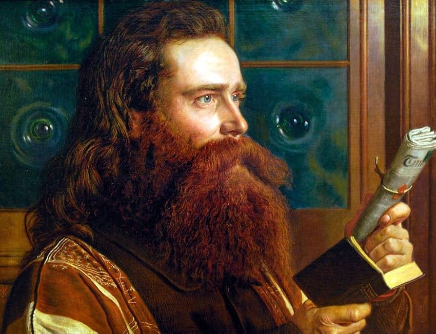 Portrait of Henry Wentworth Monk by William Holman Hunt