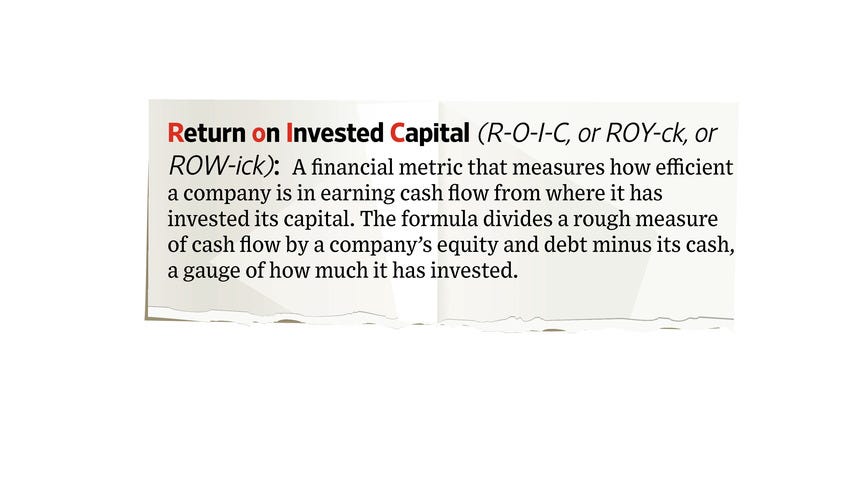 The Hottest Metric in Finance: ROIC - WSJ