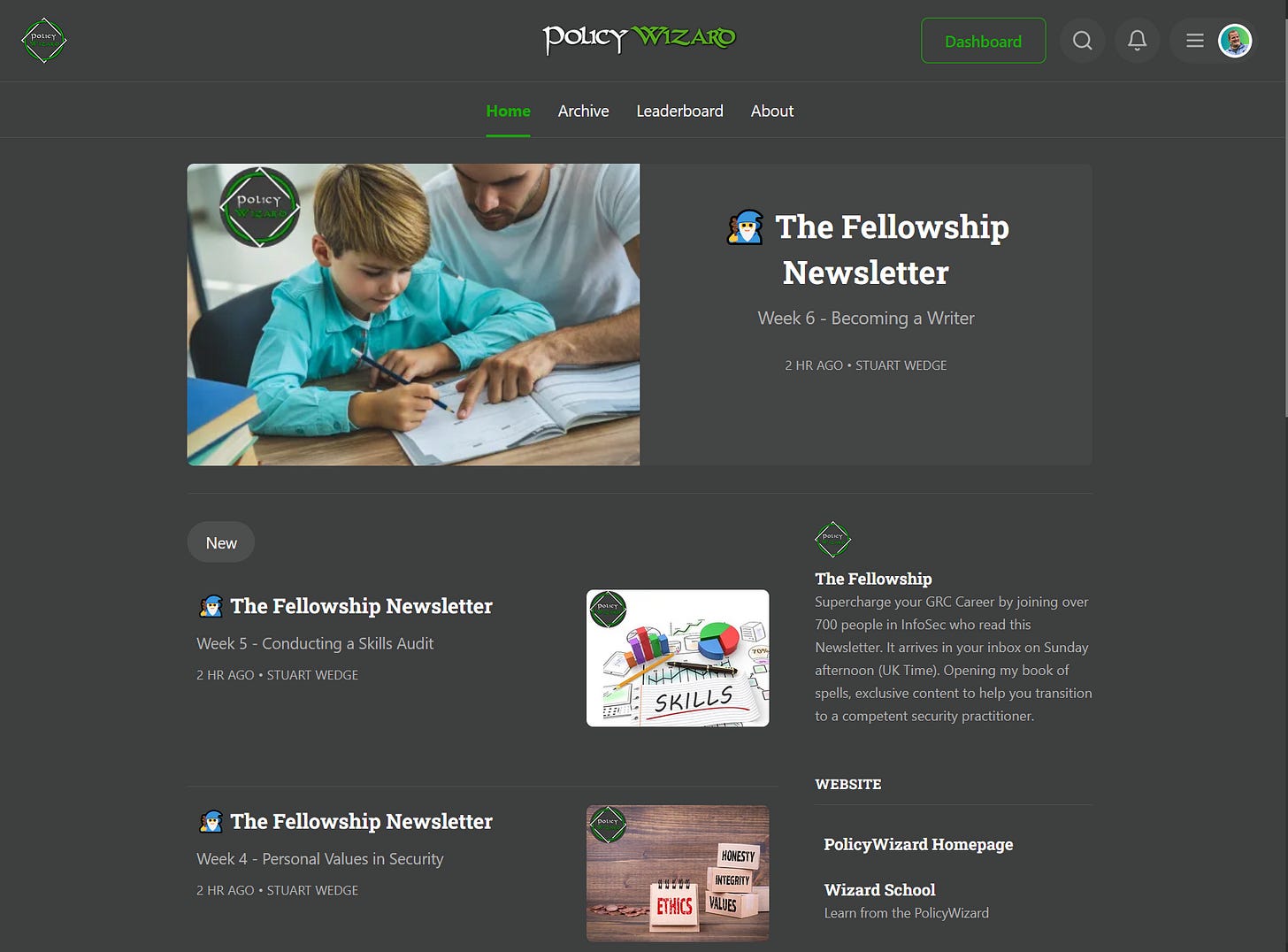 PolicyWizard Blog Homepage