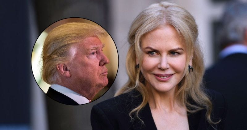 nicole kidman says give donald trump a chance