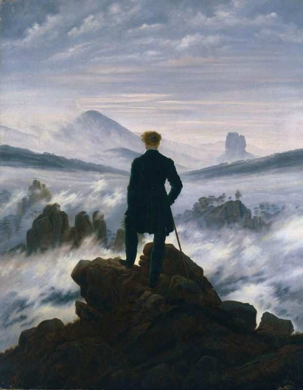 wanderer above sea fog friedrich