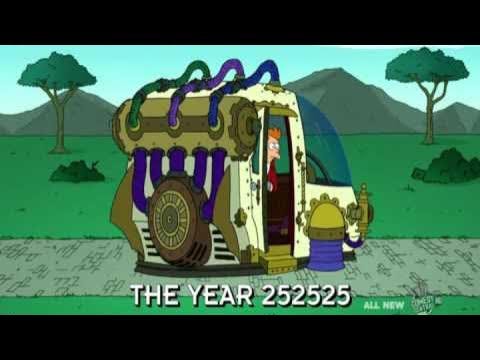 Futurama Time Travel Song. - YouTube