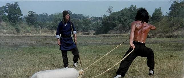 Jackie Chan and Hui-Lou Chen in The Fearless Hyena (1979)