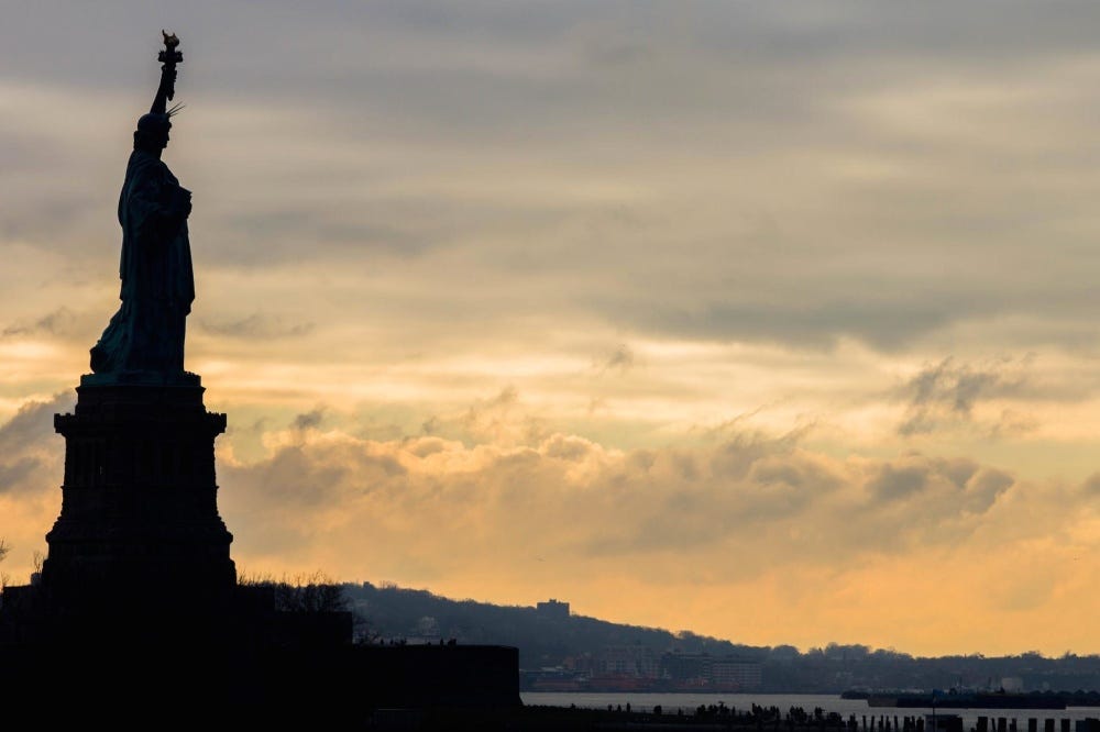 sculpture, silhouette, sunset, architecture, sky, atmosphere, cloud, statue