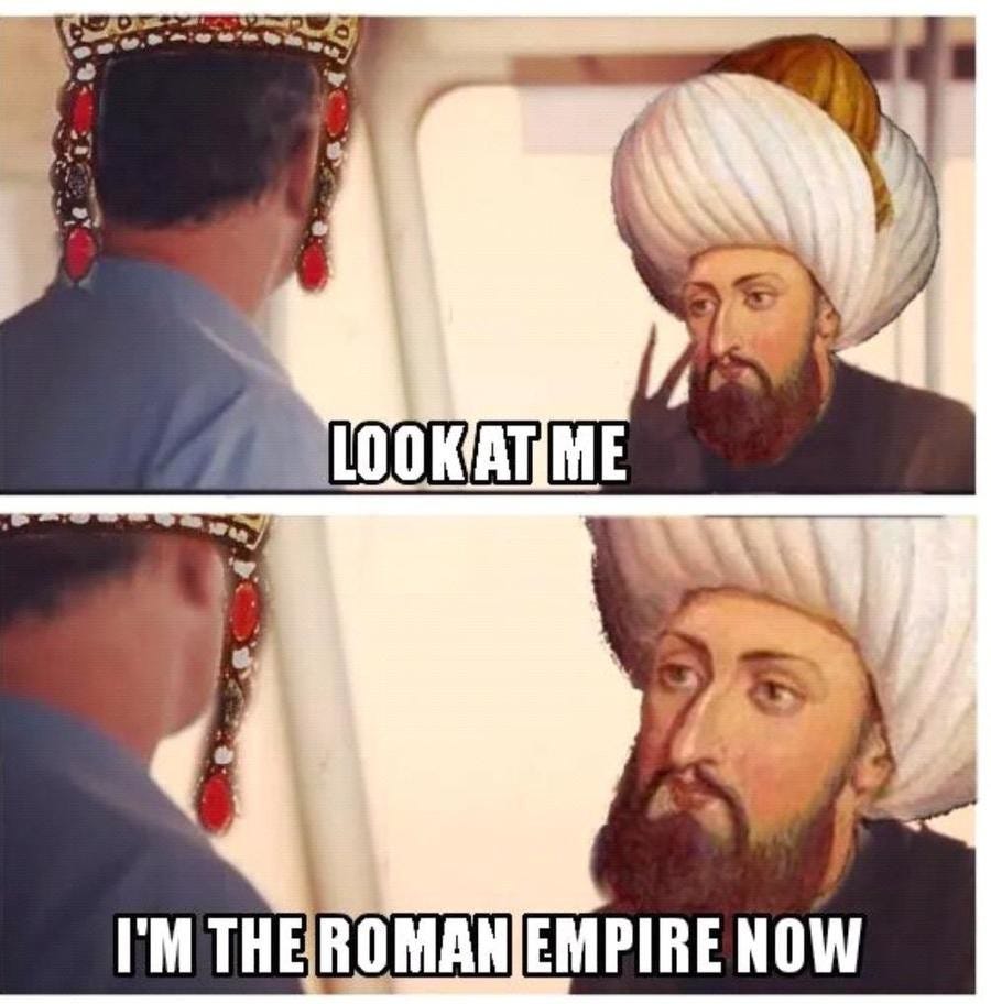 Look at me I'm the Roman Empire now - Memes