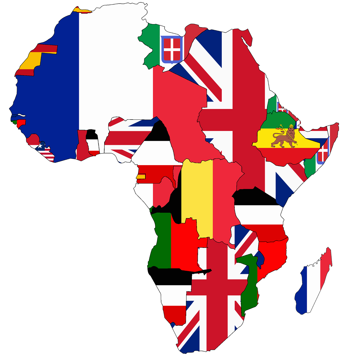 File:Flag map of Colonial Africa (1913).png - Wikimedia Commons