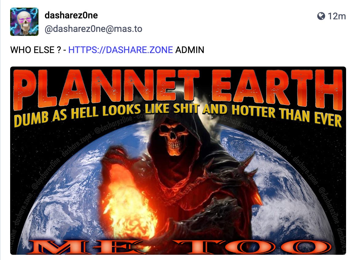 PLANNET EARTH: DUMB AS HELL LOOKS LIKE SHIT AND HOTTER THAN EVER