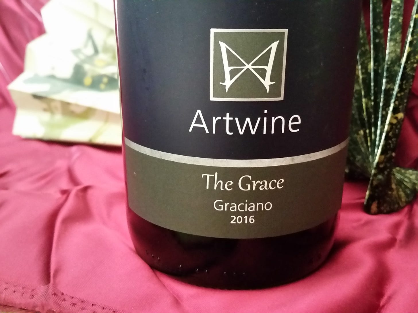 Artwine Graciano from the Clare Valley in South Australia.