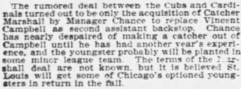 1908 Chicago Tribune