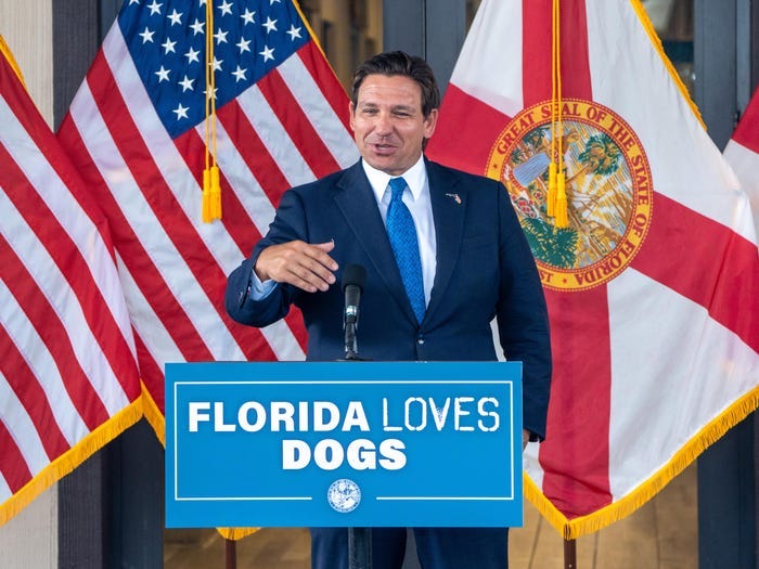 Photos: Governor Ron DeSantis signs two animal rights bills into law at Big  Dog Ranch Rescue