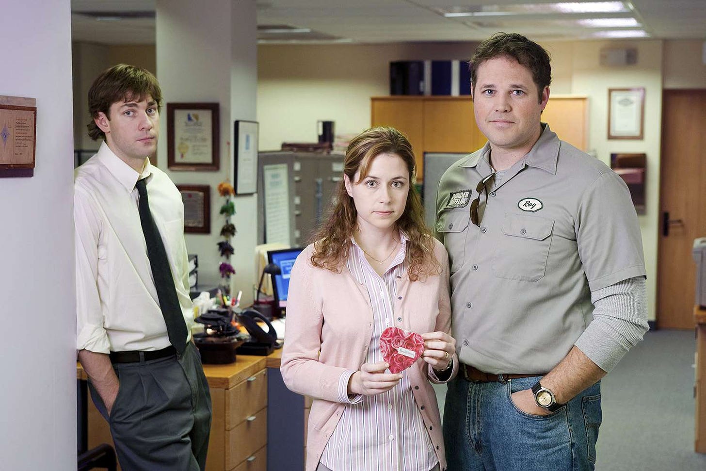 The Office Almost Had Roy Interrupt Jim and Pam's Wedding