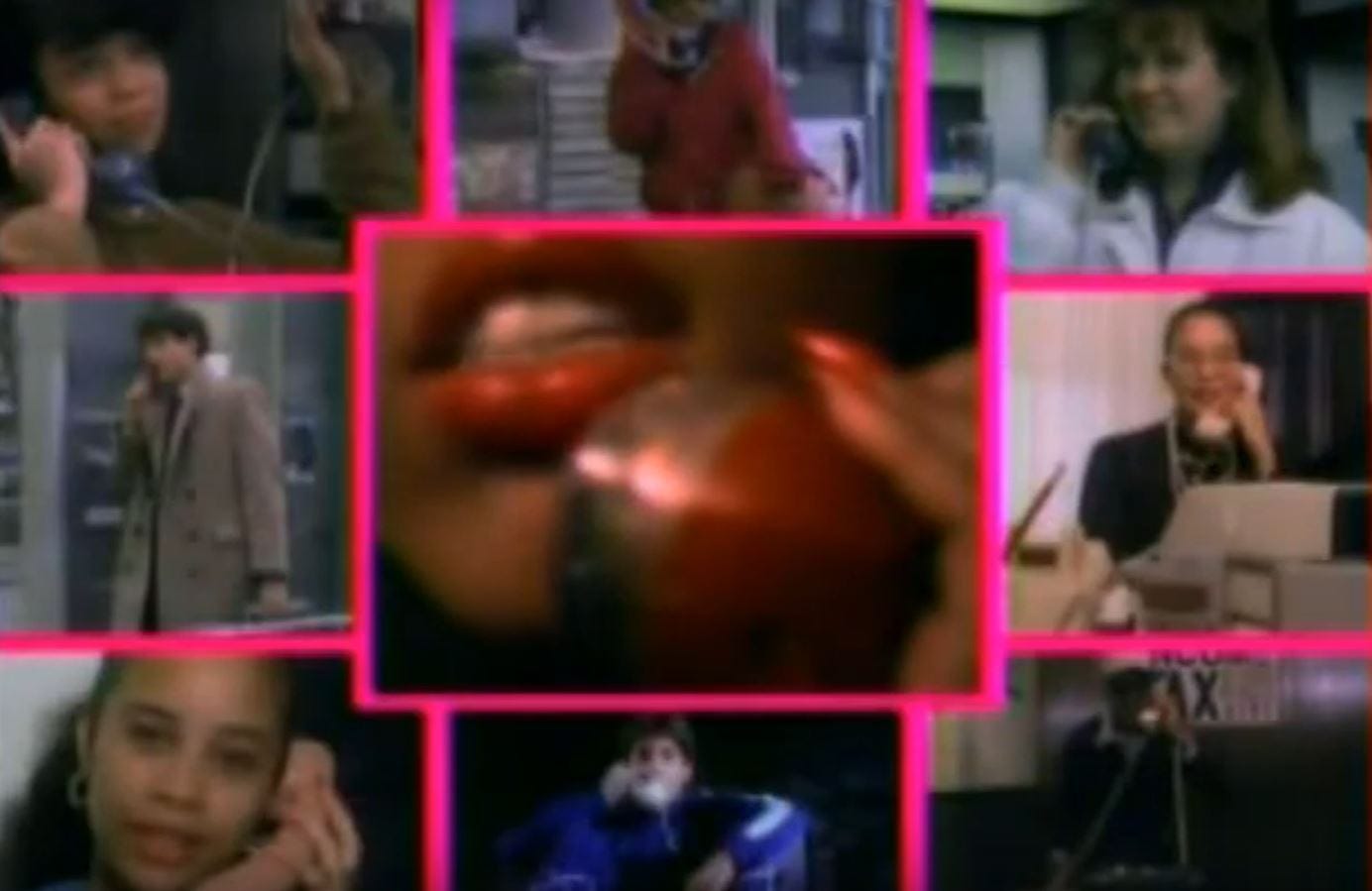 Rock Master Scott & The Dynamic Three in the music video for Request Line