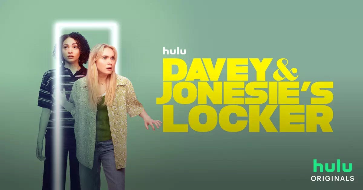 Davey and Jonesie's Locker Review on Hulu | Jenni Cullen | Double Take TV Newsletter