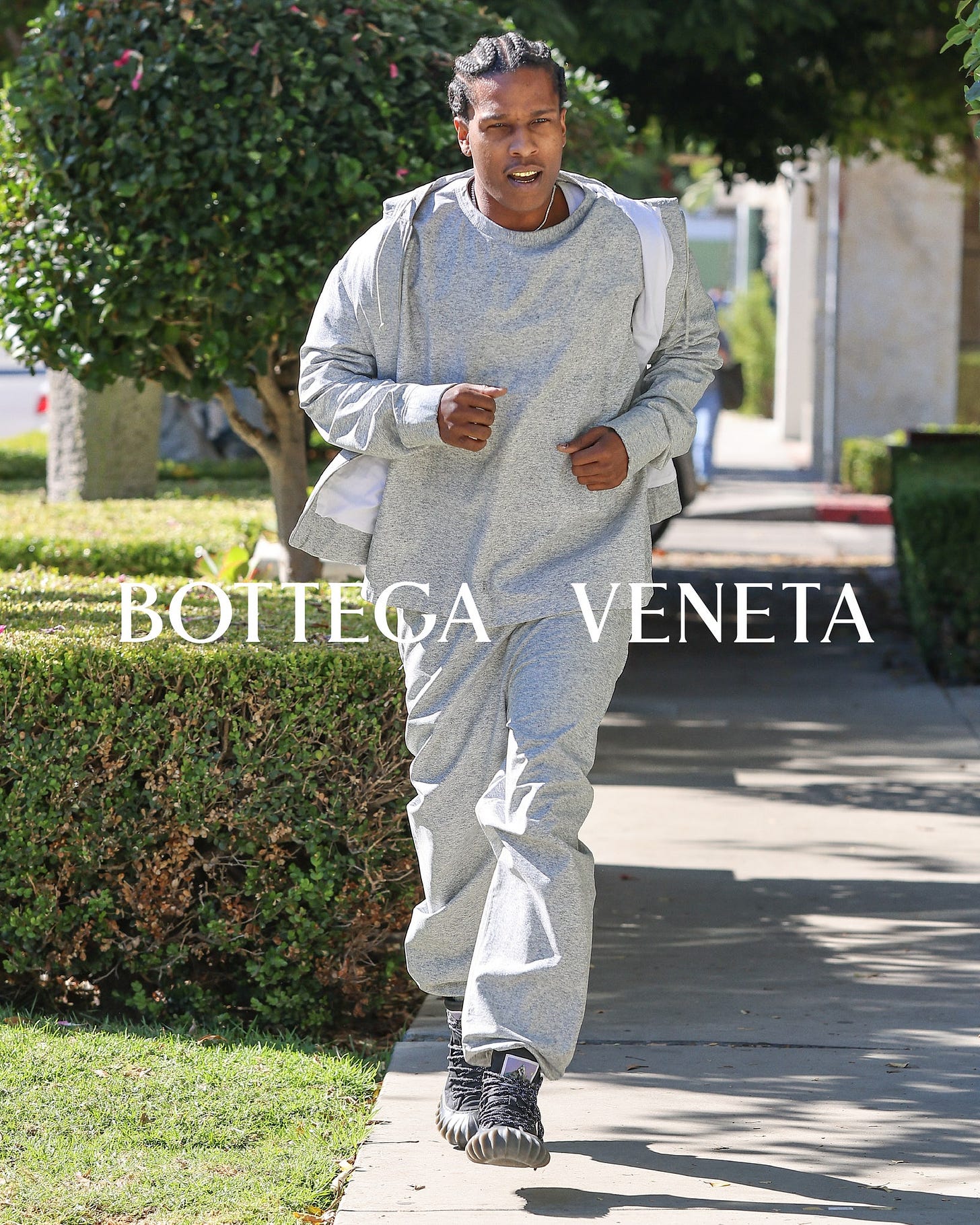 Bottega Veneta and AAP Rocky Called the Paparazzi for Uncanny New Campaign