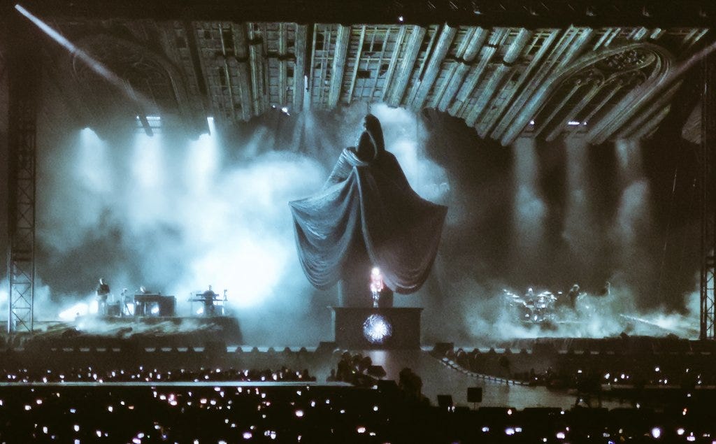 Nevermore Tour palco XXL
