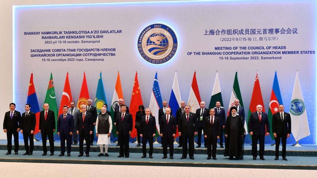 Shanghai Cooperation Organization heads of state 2022